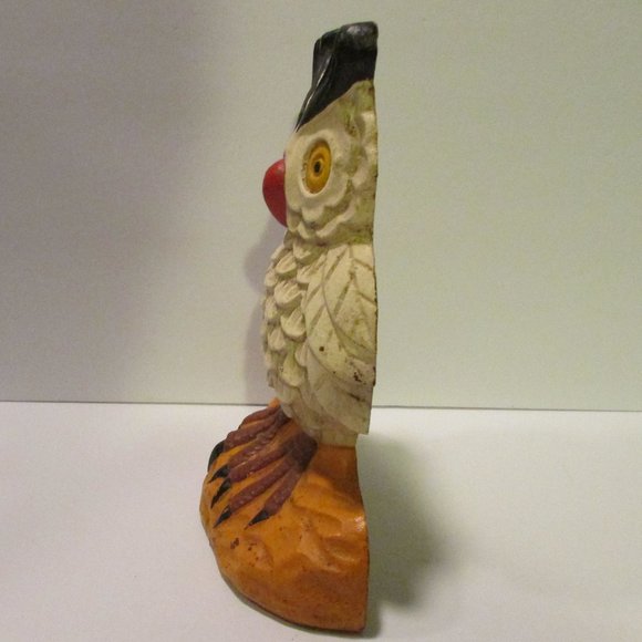 vtg cast iron owl door stopper Halloween nature adirondack cabin cottagecore - Picture 5 of 12